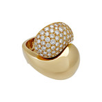 Cartier 18k Yellow Gold Diamond Ring // Ring Size: 6 // Pre-Owned