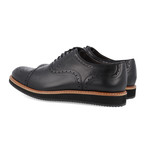 Daliar Leather Derby // Black (Euro: 39)