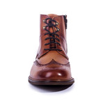 Crover Leather Boot // Cognac (Euro: 41)