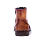 Crover Leather Boot // Cognac (Euro: 44)