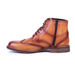 Crover Leather Boot // Cognac (Euro: 45)