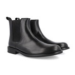 Crachel Leather Chelsea Boot // Black (Euro: 41)