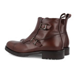 Crotavio Leather Boot // Cognac (Euro: 43)