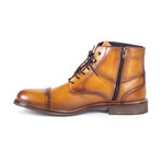 Croter Leather Boot // Cognac (Euro: 39)