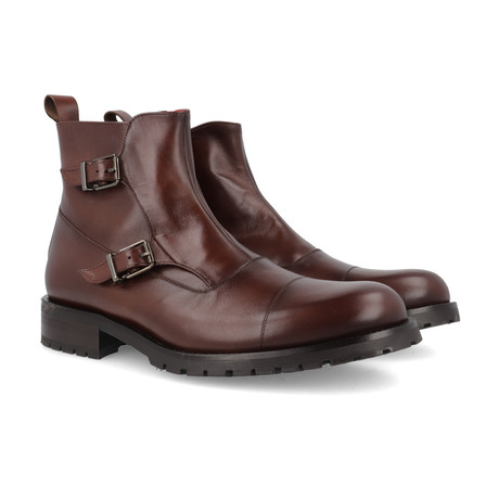 Crotavio Leather Boot // Cognac (Euro: 39)