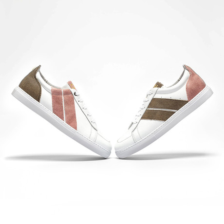 K&L Unisex Sneaker // Pink Snake (EU Size 35)