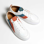 K&L Unisex Sneaker // Turquoise + Salmon (EU Size 35)