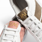 K&L Unisex Sneaker // Pink Snake (EU Size 35)