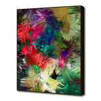 Throw Some Paint at the Wall (16"W x 16"H x 0.2"D)