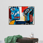 Love fight (16"W x 20"H x 1.5"D)