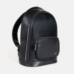 F30 Leather Backpack // Black