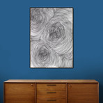 Ripples, three loci (16"W x 16"H x 0.2"D)