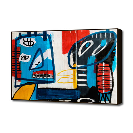 Love fight (16"W x 20"H x 1.5"D)