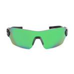 Vapor Sunglasses // Matte Carbon // Interchangeable Lenses
