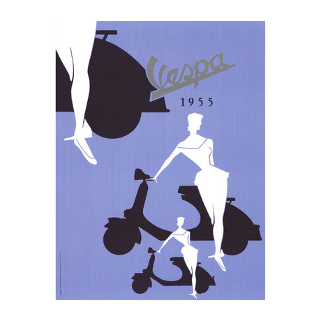 Vespa (1955) // Offset Lithograph