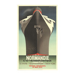 A.M. Cassandre // Normandie // 1979 Lithograph