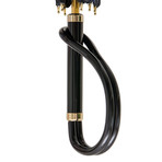 Animal Print Umbrella // Blue + Black