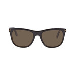 Men's Andrew Sunglasses // Black + Brown