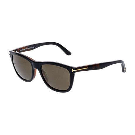 Men's Andrew Sunglasses // Black + Brown