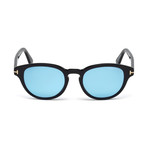 Men's Von Bulow Sunglasses // Black + Blue