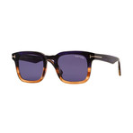 Men's Dax Sunglasses // Havana + Blue