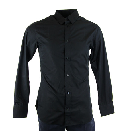 Ahmet Shirt V1 // Black (US: 17.5R) - The Row - Touch of Modern