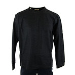 John Long-Sleeve Crew Neck // Charcoal Black (S)