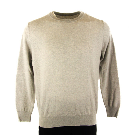 Benji Crew Neck // Light Gray (XS)
