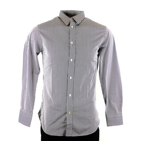 Ahmet Shirt // Blue + White (US: 14.5R)