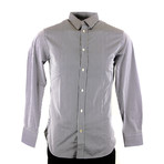 Ahmet Shirt // Blue + White (US: 16R)