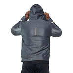 Men's Heated LED Athletic Jacket // Gray (Small)