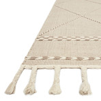 Sawyer Geometric Area Rug // Sand // 9'3" x 13'