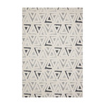 Hagen Geometric Area Rug //  Blue + Multicolor (2'7 x 4')