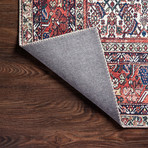 Layla Oriental Area Rug // Ivory + Brick // 9' x 12' (9' x 12')