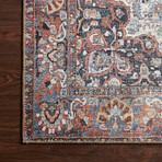 Wynter Oriental Area Rug // Red + Multicolor (2'3" x 3'9")