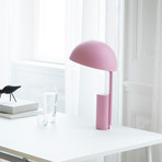 Cap Table Lamp // Blush