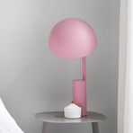 Cap Table Lamp // Blush