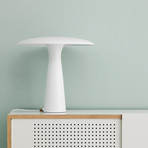 Shelter Table Lamp // White