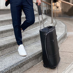 F38 Leather Carry-On Luggage // Black
