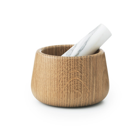 Craft Mortar + Pestle (White)