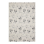 Hagen Geometric Area Rug //  Blue + Multicolor // 9'6" x 13'