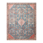 Layla Oriental Area Rug // Marine + Clay (2'3" x 3'9")