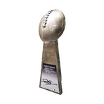 Deion Sanders // Autographed 15" Football Trophy