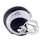 Jared Goff // Los Angeles Rams // Autographed Helmet