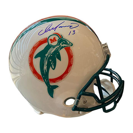 Dan Marino // Miami Dolphins // Autographed Replica Football Helmet