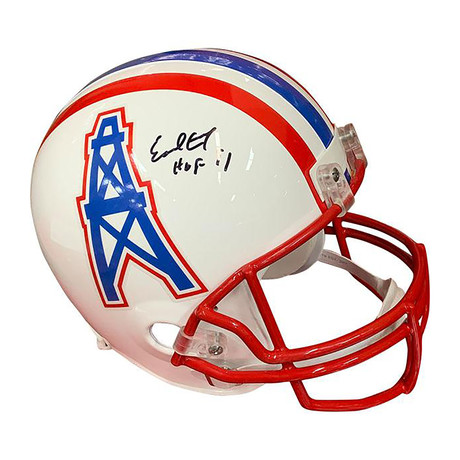 Earl Campbell // Houston Oilers // Autographed Helmet