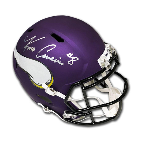 Kirk Cousins // Minnesota Vikings // Autographed Replica Speed Helmet