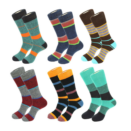 Sedona Boot Socks // 6 Pack
