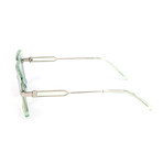 Men's CKNYC1880S Sunglasses // Crystal Light Green