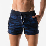 Urban Camo Short // Navy (M)